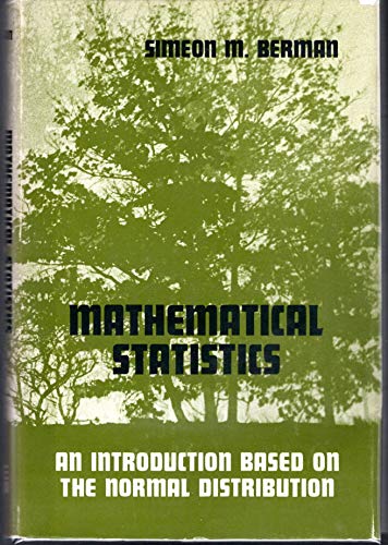 9780700223497: Mathematical statistics;: An introduction based on the normal distribution