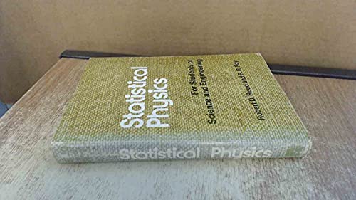 Statistical physics for students of science and engineering (9780700223534) by Reed, Robert D.;Roy, R.R.