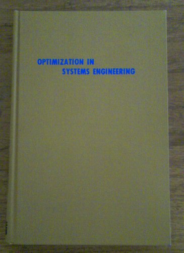 Stock image for Optimization in systems engineering (The Intext series in circuits, systems, communications, and computers) for sale by ThriftBooks-Dallas