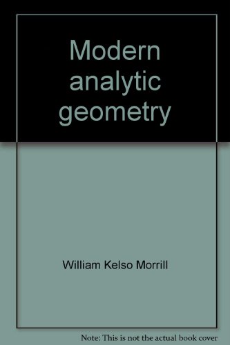 9780700224135: Title: Modern analytic geometry Intext series in basic ma