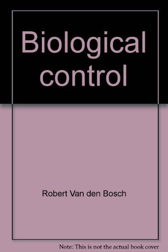 Imagen de archivo de Biological Control a la venta por Better World Books