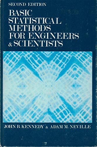 Imagen de archivo de Basic Statistical Methods for Engineers and Scientists a la venta por Better World Books