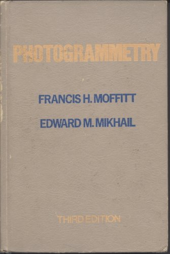 Photogrammetry (9780700225170) by Moffitt, Francis H.