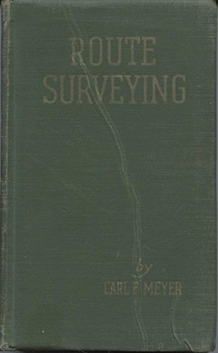 Stock image for Route Surveying and Design for sale by Books of the Smoky Mountains