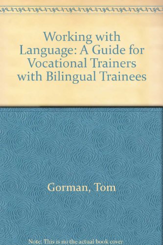 Working with Language (9780700513383) by Gorman, Tom