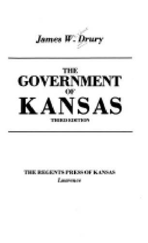 Imagen de archivo de The Government of Kansas a la venta por Drew