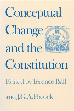 Imagen de archivo de Conceptual Change and the Constitution a la venta por Roundabout Books