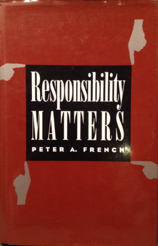 Beispielbild fr Responsibility Matters zum Verkauf von Powell's Bookstores Chicago, ABAA