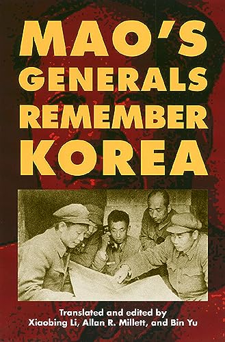 Stock image for Mao's Generals Remember Korea for sale by Wonder Book