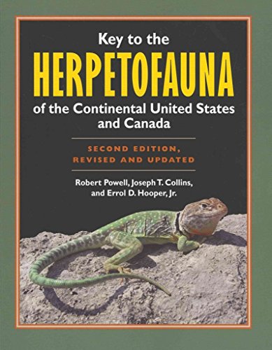 Beispielbild fr Key to the Herpetofauna of the Continental United States and Canada: Second Edition, Revised and Updated zum Verkauf von HPB-Red