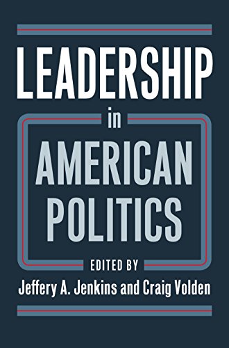 Imagen de archivo de Leadership in American Politics a la venta por Better World Books