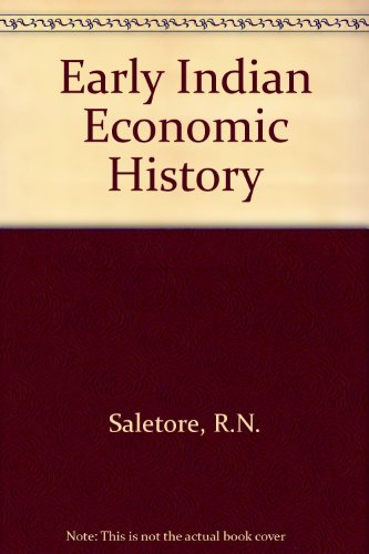Beispielbild fr Early Indian Economic History zum Verkauf von GloryBe Books & Ephemera, LLC