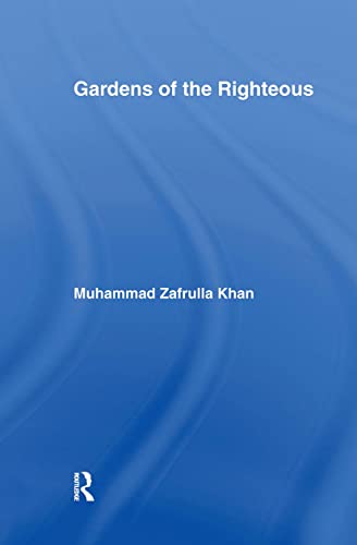 9780700700738: Gardens of the Righteous: Riyadh as-Salihin of Imam Nawawi