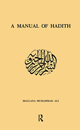 Stock image for Manual Of Hadith for sale by Hay-on-Wye Booksellers
