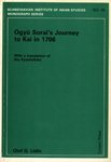 Imagen de archivo de Ogyu Sorai's Journey to Kai in 1706 a la venta por Stony Hill Books