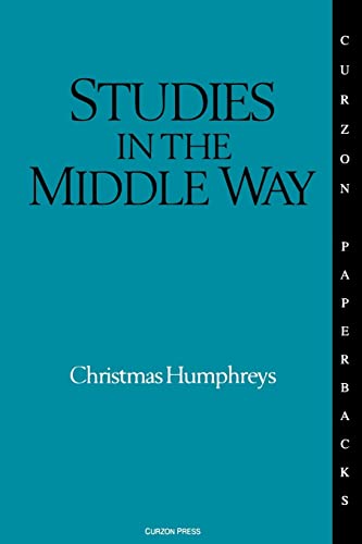 Imagen de archivo de Studies in the Middle Way: Being Thoughts on Buddhism Applied a la venta por Books From California