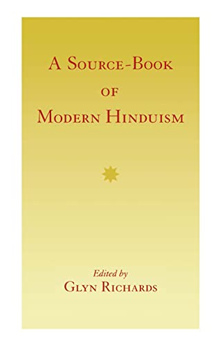 Stock image for Source Book Modern Hinduism for sale by siop lyfrau'r hen bost