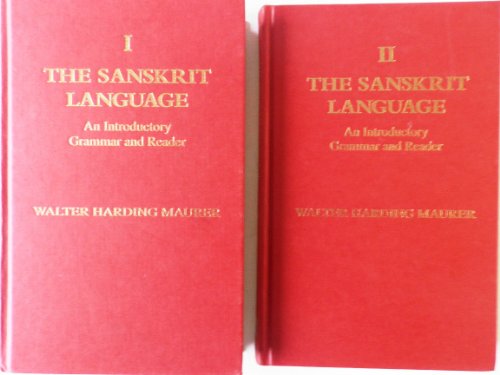 9780700703524: The Sanskrit Language: A Grammar and Reader