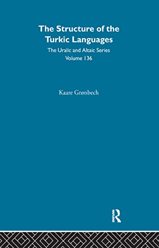 Imagen de archivo de The Structure of the Turkic Languages a la venta por Blackwell's