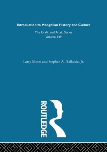 Imagen de archivo de Introduction to Mongolian History and Culture a la venta por Blackwell's