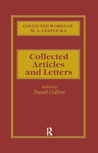 The Collected Works of M. A. Czaplicka (9780700710010) by Collins, David