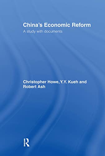 9780700713554: China's Economic Reform: A Study with Documents