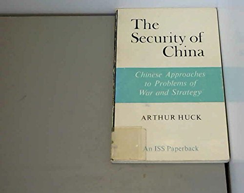 Stock image for The Security of China for sale by Lady Lisa's Bookshop