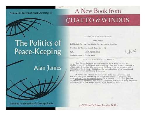 Beispielbild fr The Politics of Peace-Keeping zum Verkauf von Better World Books
