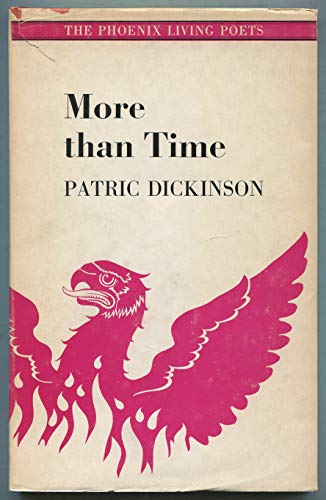 Beispielbild fr More Than Time (Phoenix Living Poets) zum Verkauf von ABC Books