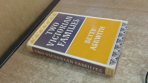 Beispielbild fr Two Victorian Families: Stracheys and the Bensons zum Verkauf von WorldofBooks