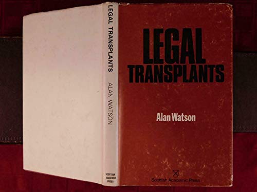 9780701120313: Legal transplants: An approach to comparative law