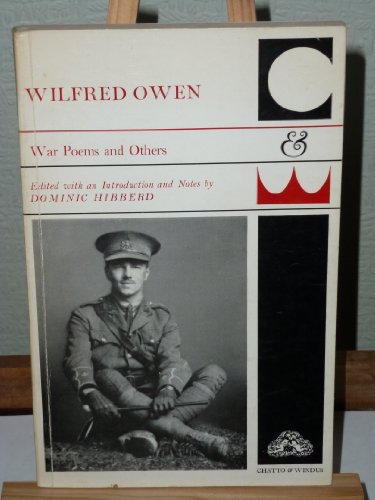 9780701121068: War Poems and Others: A Selection