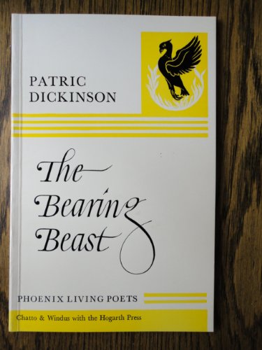 9780701121495: The Bearing Beast (Phoenix Living Poets S.)