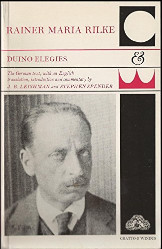 Stock image for Duino Elegies: The German Text with an English Translation for sale by Anybook.com