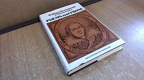 Stock image for William Drummond of Hawthornden: Poems and Prose for sale by Anybook.com