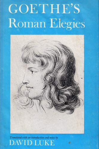 9780701122195: Goethe's Roman elegies