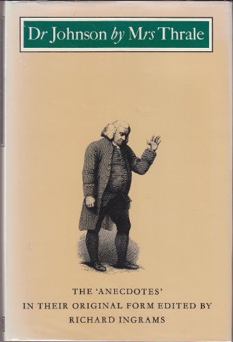 Stock image for Dr. Johnson by Mrs. Thrale for sale by Hourglass Books