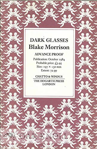 Stock image for Dark Glasses for sale by Better World Books