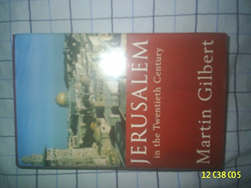 9780701130701: Jerusalem in the 20th century