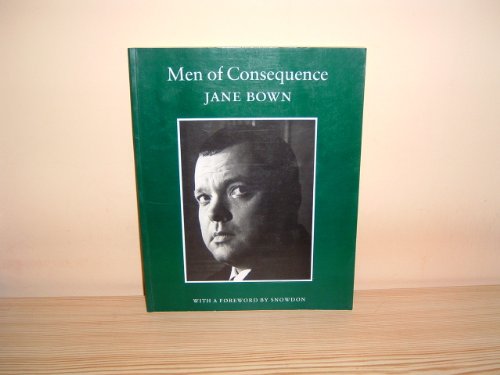 Imagen de archivo de Men of consequence a la venta por Bookmonger.Ltd