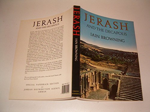 Beispielbild fr Jerash and the Decapolis zum Verkauf von Better World Books: West