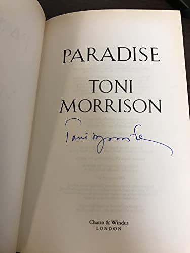 Paradise (9780701160418) by MORRISON,Toni