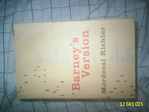 Imagen de archivo de Barney's Version: A Novel a la venta por WorldofBooks