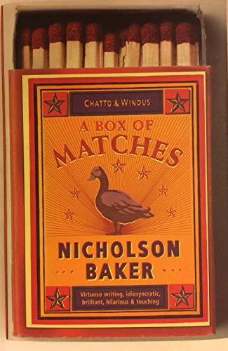 A Box of Matches (9780701174026) by Baker, Nicholson.