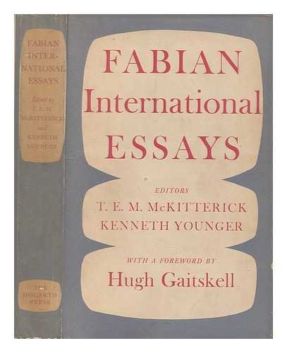 Stock image for Fabian International Essays for sale by Midtown Scholar Bookstore