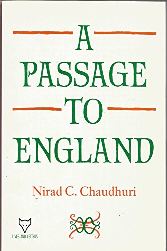 9780701208011: A Passage to England (Lives and Letters) [Idioma Ingls]