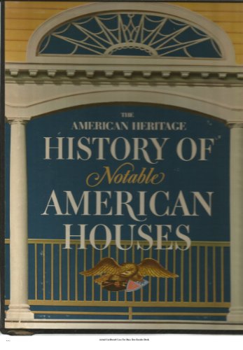 Beispielbild fr History of Notable American Houses zum Verkauf von Better World Books