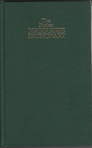 Stock image for The Pocket MacQuarie Dictionary for sale by Bahamut Media