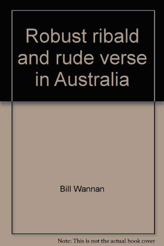 Robust, Ribald and Rude Verse in Australia