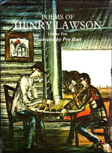 Stock image for POEMS OF HENRY LAWSON. VOLUME TWO Illustrated by Pro Hart for sale by Dromanabooks
